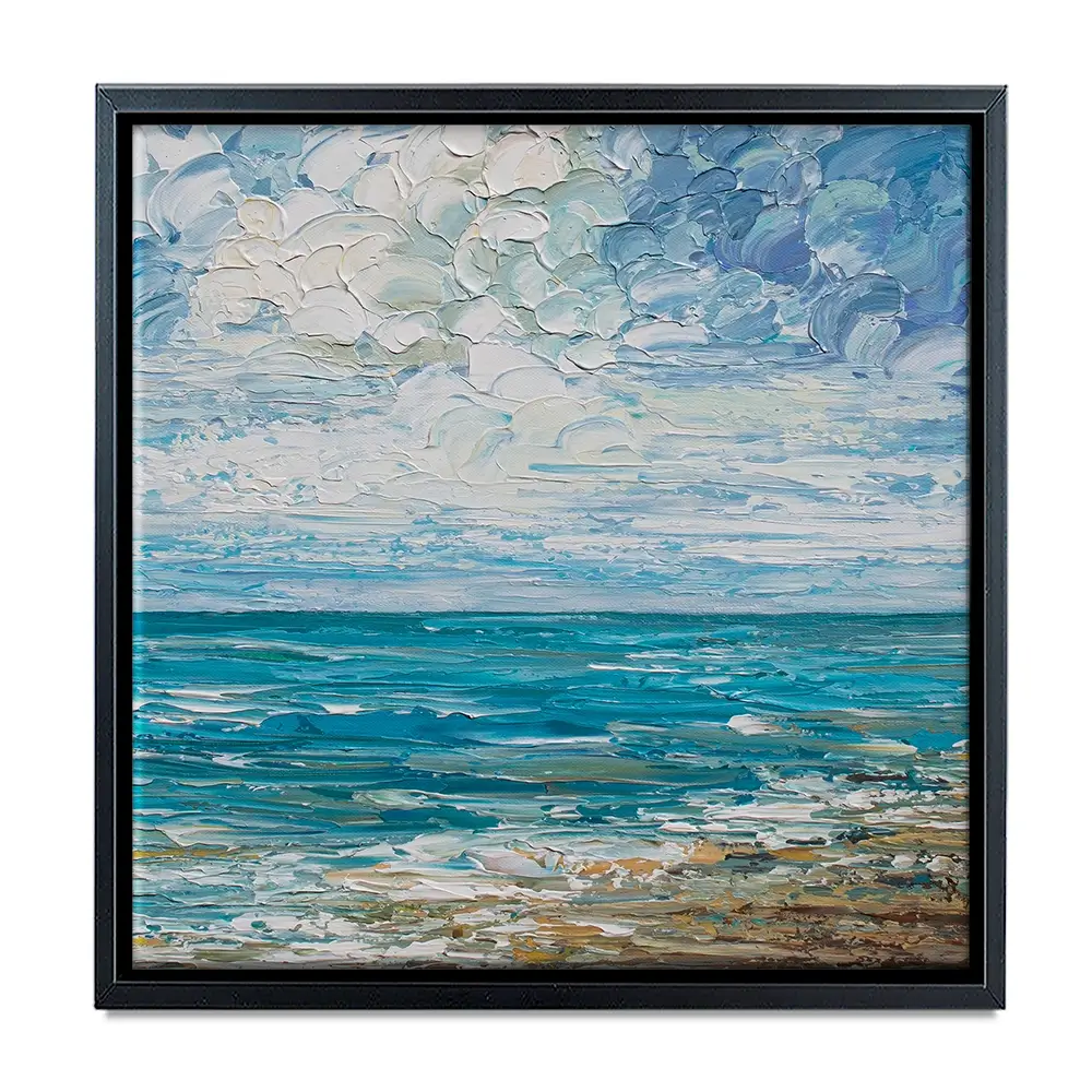 Clouds Square Canvas Print Clouds Square Canvas Print wall art product Art Print Shop