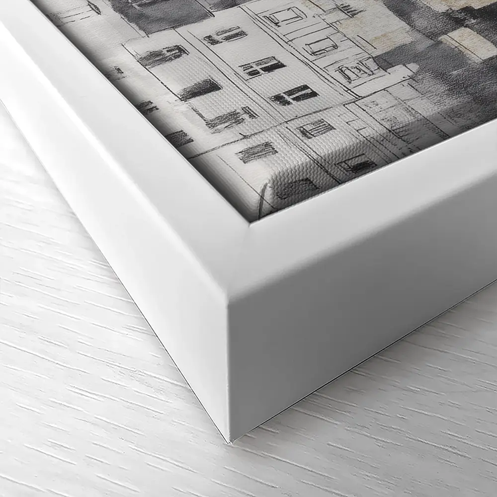 Cloudy Paris Canvas Print Cloudy Paris Canvas Print wall art product Chromatic Storm Studio