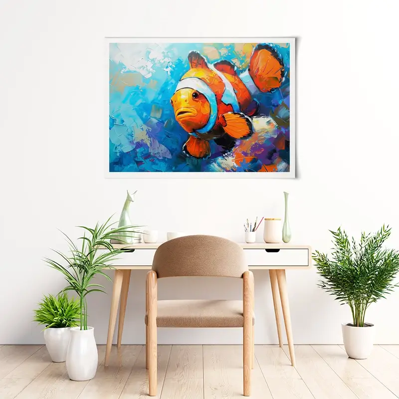 Clown Fish Art Print Clown Fish Art Print wall art product David Alexander Elder