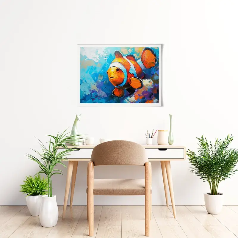 Clown Fish Art Print Clown Fish Art Print wall art product David Alexander Elder