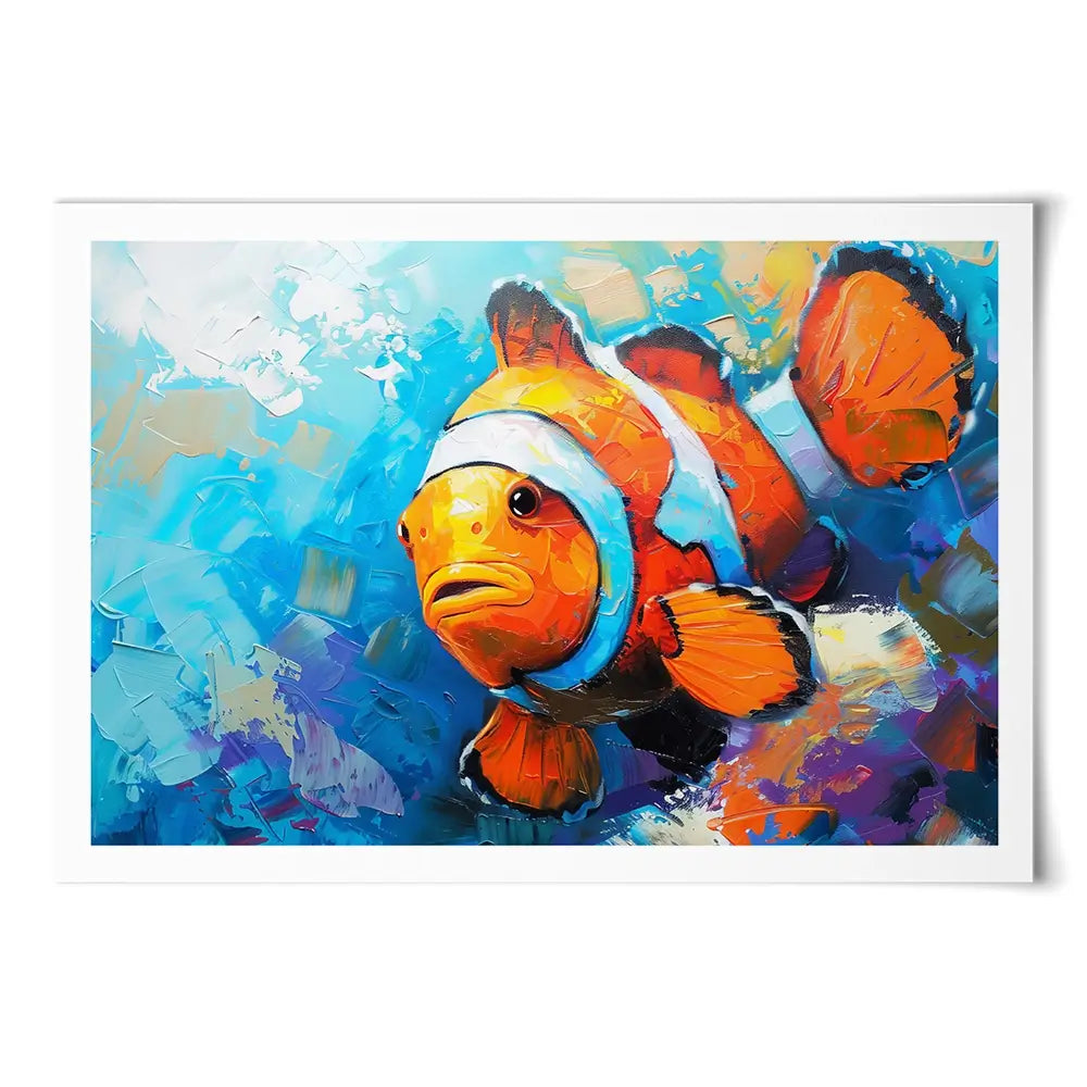 Clown Fish Art Print Clown Fish Art Print wall art product David Alexander Elder