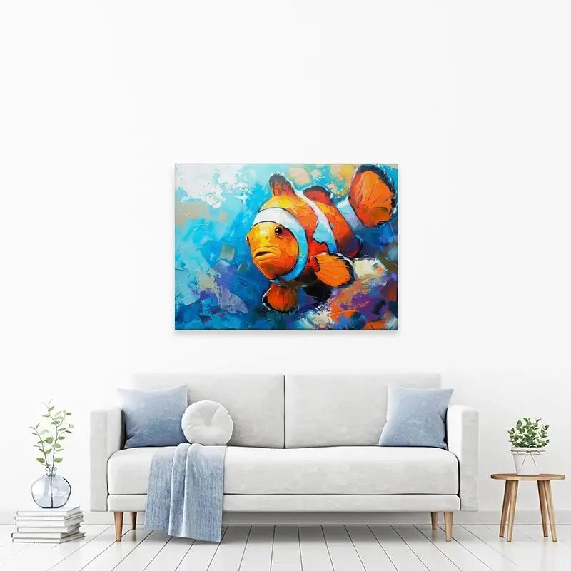 Clown Fish Canvas Print Clown Fish Canvas Print wall art product David Alexander Elder