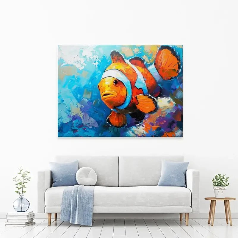 Clown Fish Canvas Print Clown Fish Canvas Print wall art product David Alexander Elder