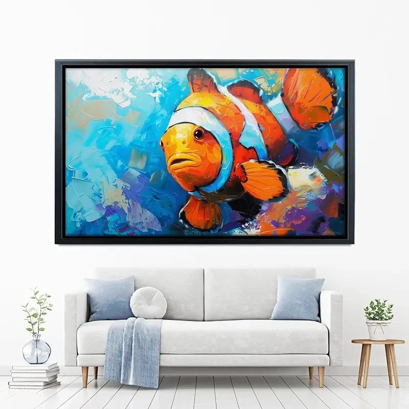 Clown Fish Canvas Print Clown Fish Canvas Print wall art product David Alexander Elder