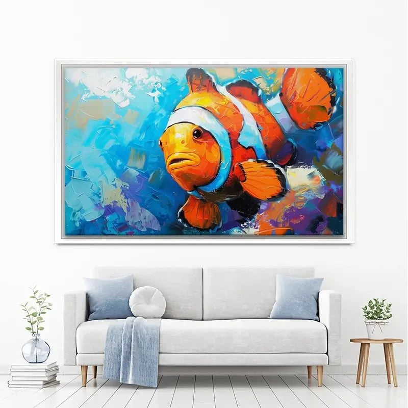 Clown Fish Canvas Print Clown Fish Canvas Print wall art product David Alexander Elder