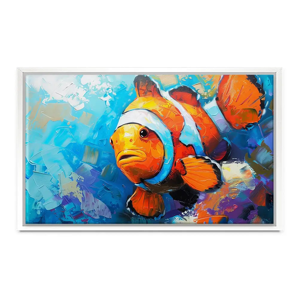 Clown Fish Canvas Print Clown Fish Canvas Print wall art product David Alexander Elder
