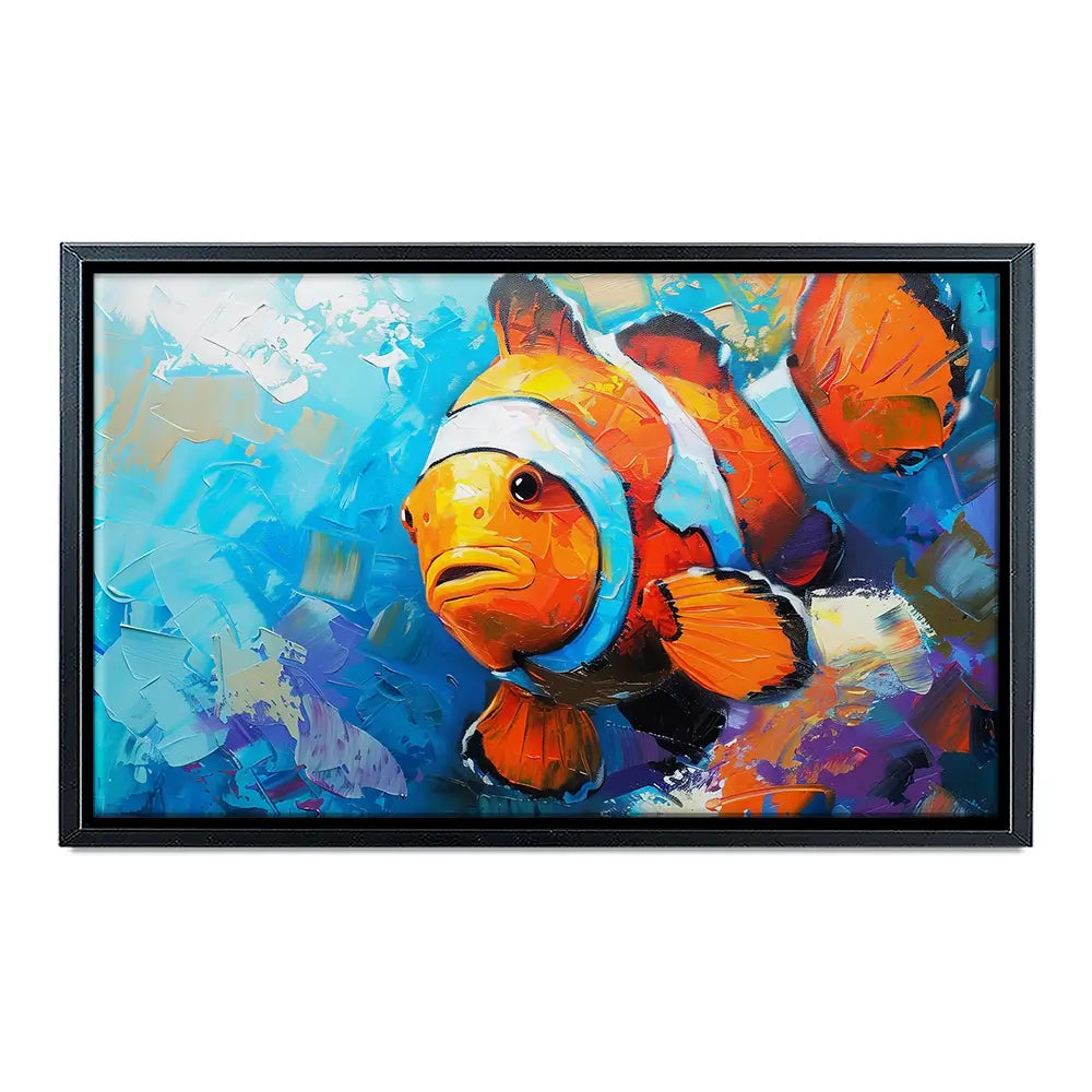 Clown Fish Canvas Print Clown Fish Canvas Print wall art product David Alexander Elder