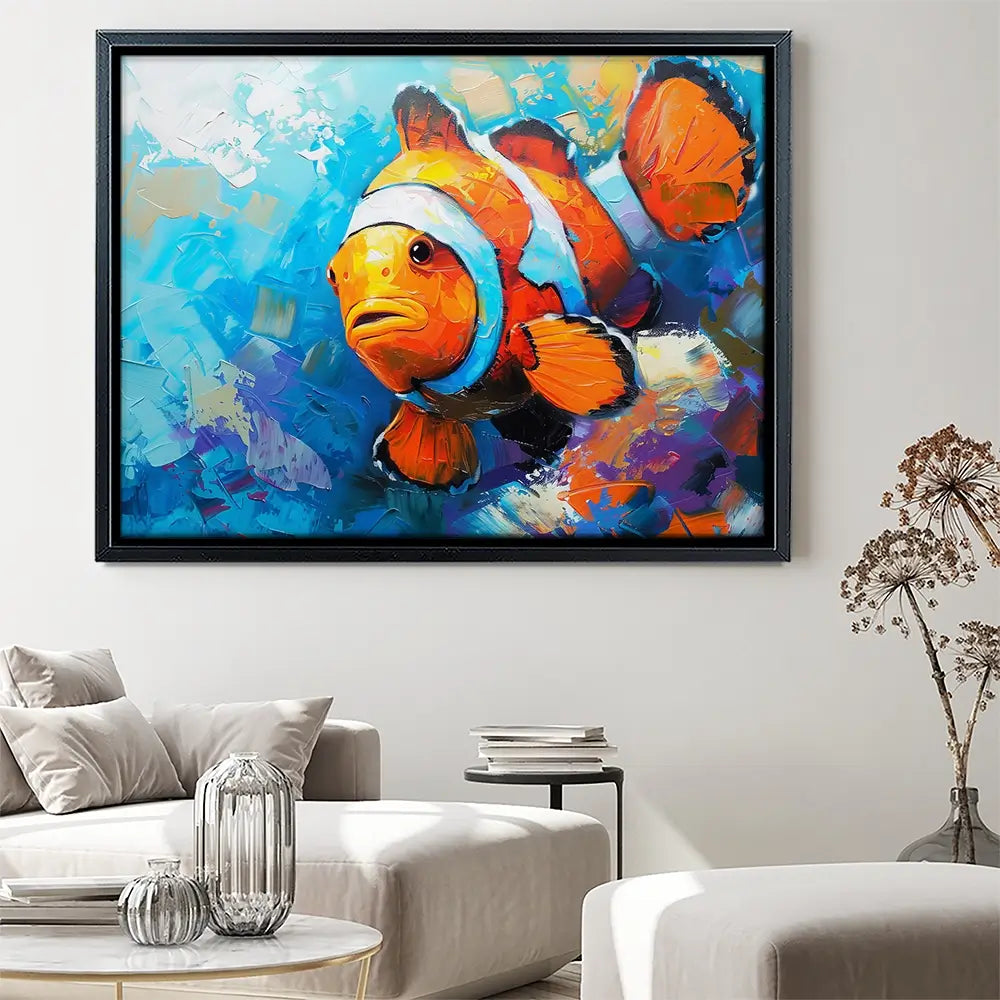 Clown Fish Canvas Print Clown Fish Canvas Print wall art product David Alexander Elder