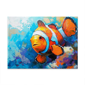 Clown Fish Canvas Print Clown Fish Canvas Print wall art product David Alexander Elder