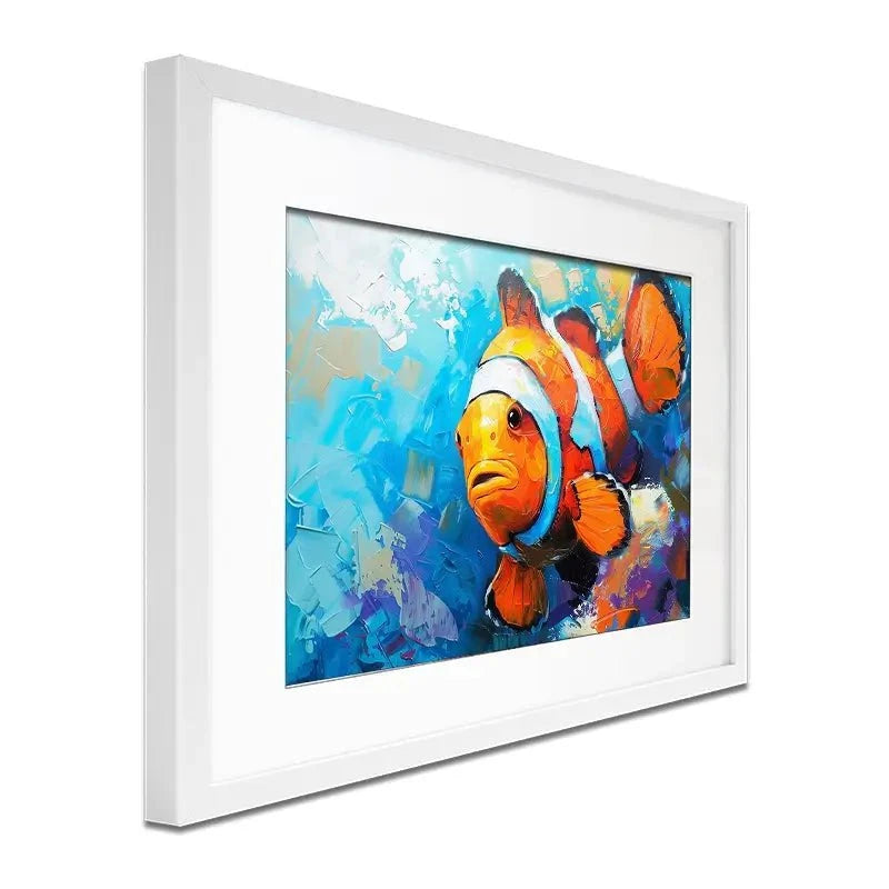 Clown Fish Framed Art Print Clown Fish Framed Art Print wall art product David Alexander Elder