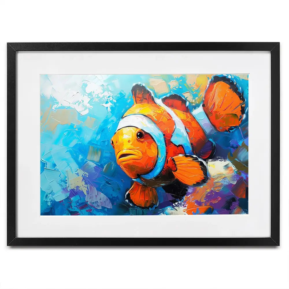 Clown Fish Framed Art Print Clown Fish Framed Art Print wall art product David Alexander Elder
