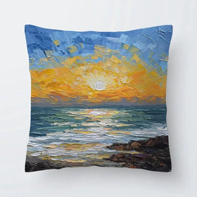 Coastal Calm Cushion Coastal Calm Cushion wall art product Olga Tkachyk