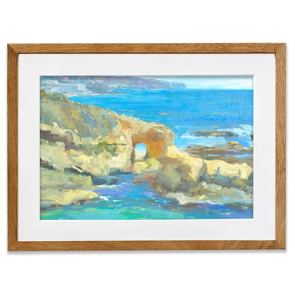 Coastal Gateway Framed Art Print Coastal Gateway Framed Art Print wall art product Allayn Stevens