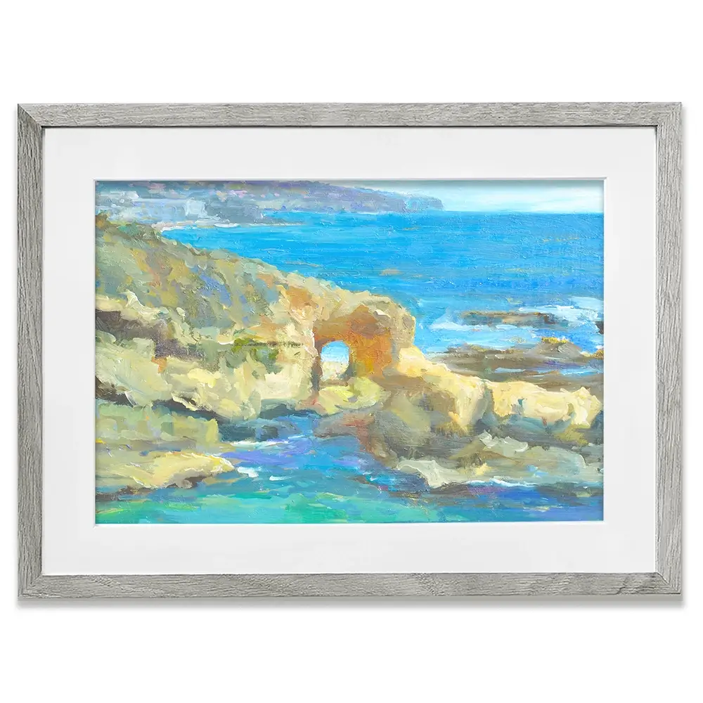 Coastal Gateway Framed Art Print Coastal Gateway Framed Art Print wall art product Allayn Stevens