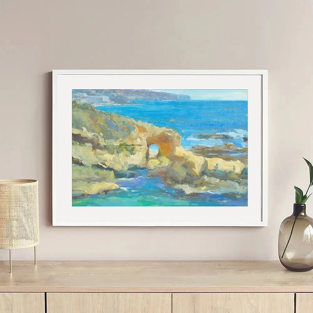 Coastal Gateway Framed Art Print Coastal Gateway Framed Art Print wall art product Allayn Stevens