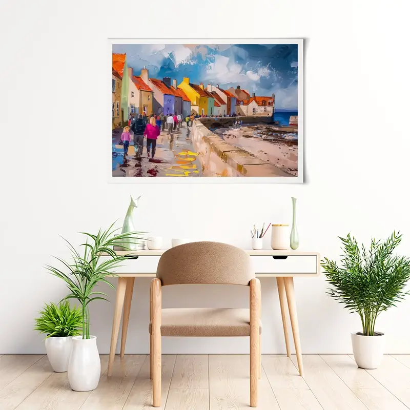 Coastal Path Art Print Coastal Path Art Print wall art product David Alexander Elder