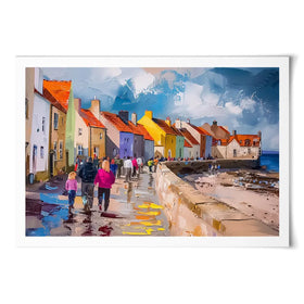 Coastal Path Art Print Coastal Path Art Print wall art product David Alexander Elder