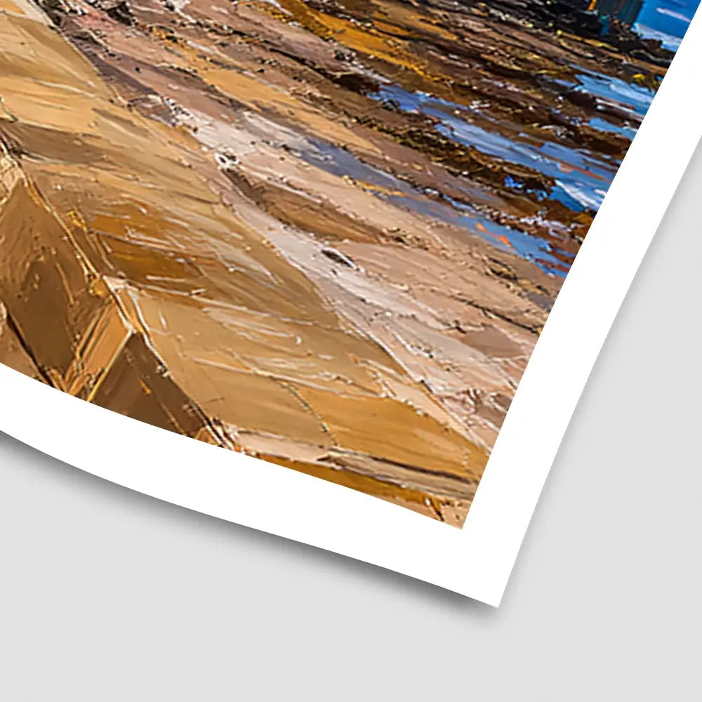 Coastal Path Art Print Coastal Path Art Print wall art product David Alexander Elder