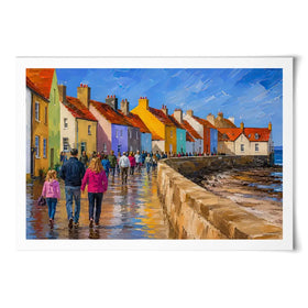 Coastal Path Art Print Coastal Path Art Print wall art product David Alexander Elder