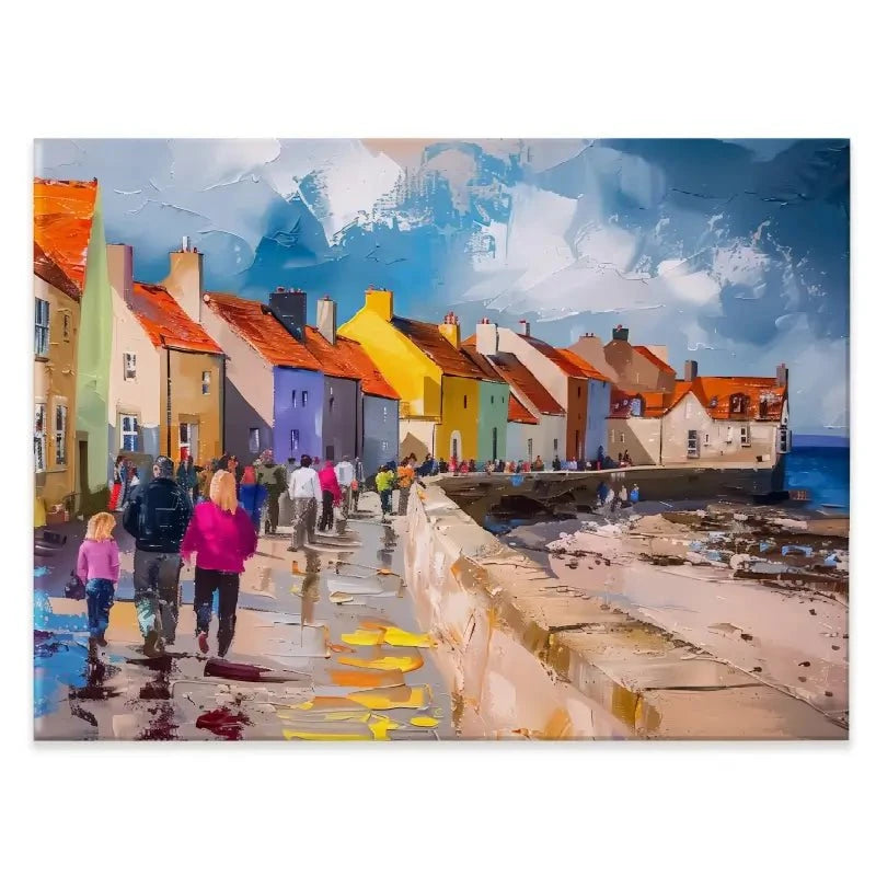 Coastal Path Canvas Print Coastal Path Canvas Print wall art product David Alexander Elder