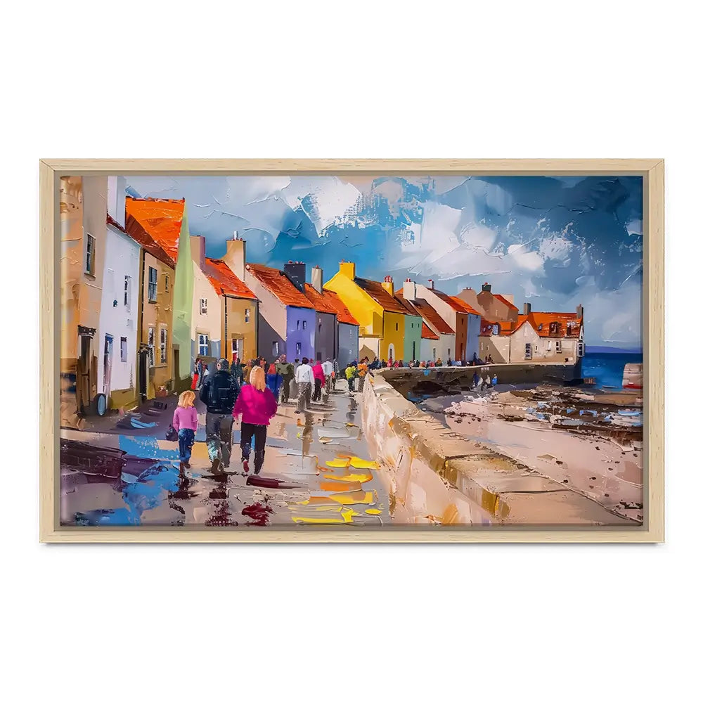 Coastal Path Canvas Print Coastal Path Canvas Print wall art product David Alexander Elder