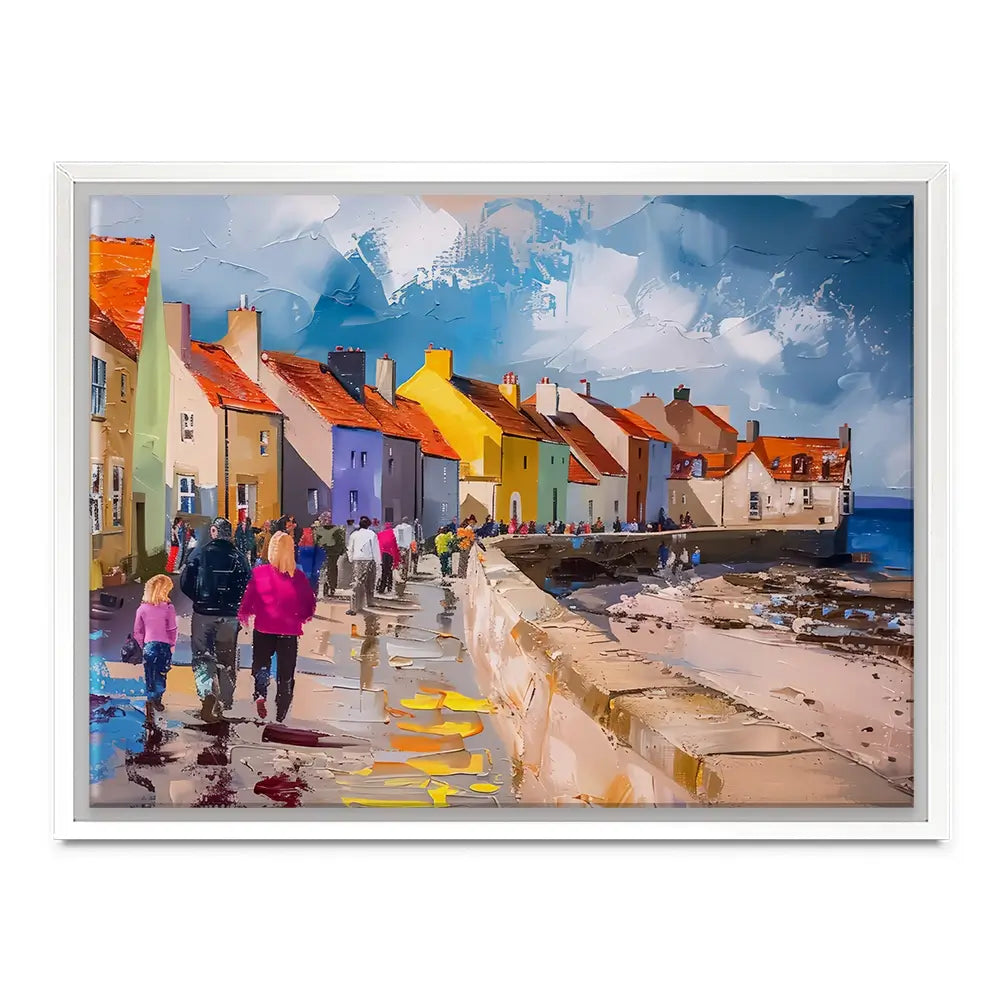 Coastal Path Canvas Print Coastal Path Canvas Print wall art product David Alexander Elder