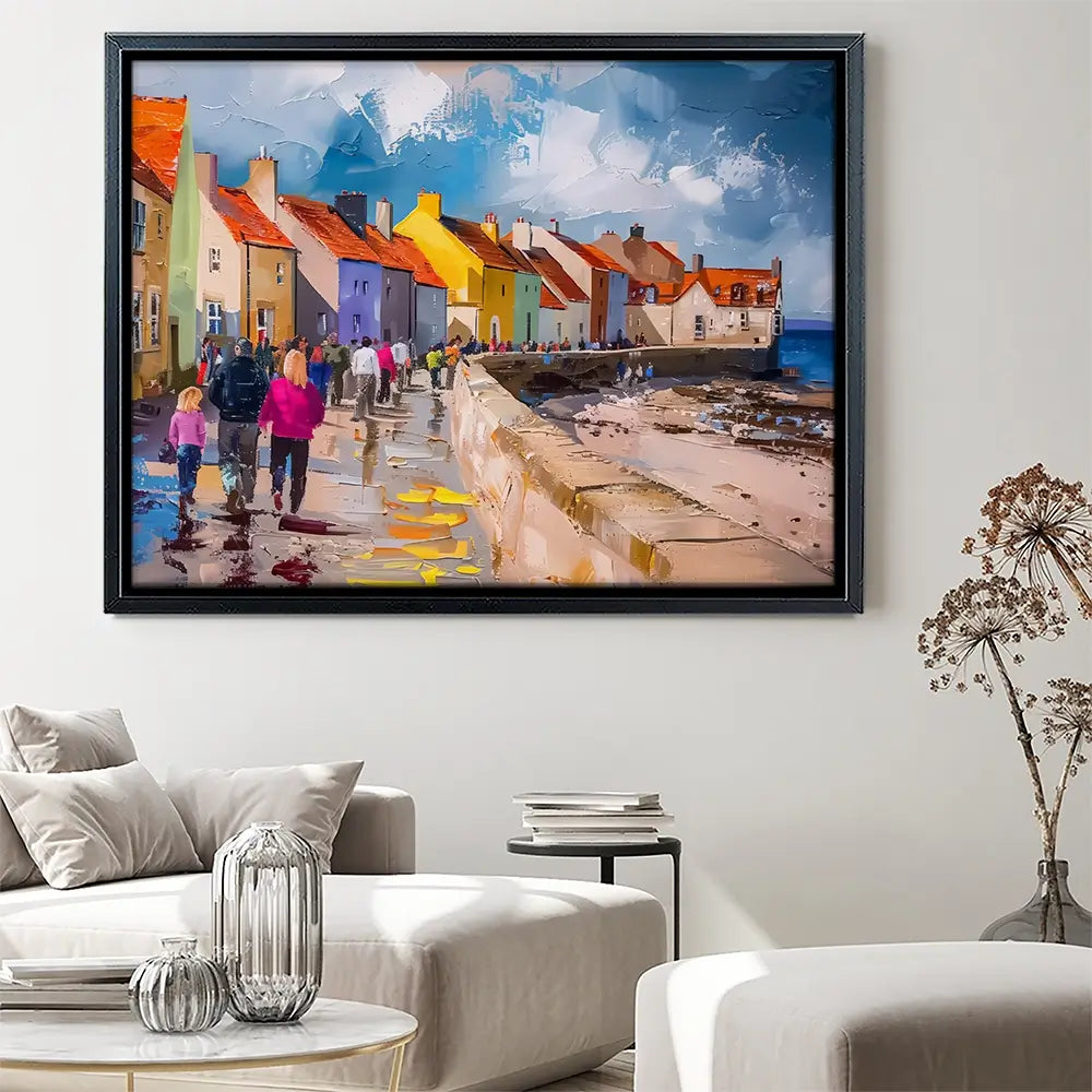 Coastal Path Canvas Print Coastal Path Canvas Print wall art product David Alexander Elder