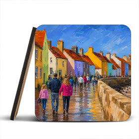 Coastal Path Coaster Set Coastal Path Coaster Set wall art product Art Print Shop