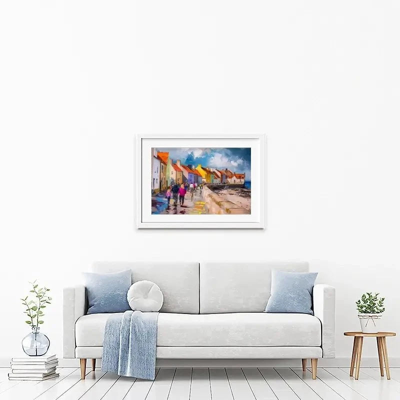 Coastal Path Framed Art Print Coastal Path Framed Art Print wall art product David Alexander Elder