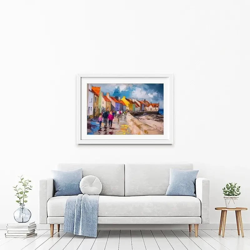 Coastal Path Framed Art Print Coastal Path Framed Art Print wall art product David Alexander Elder