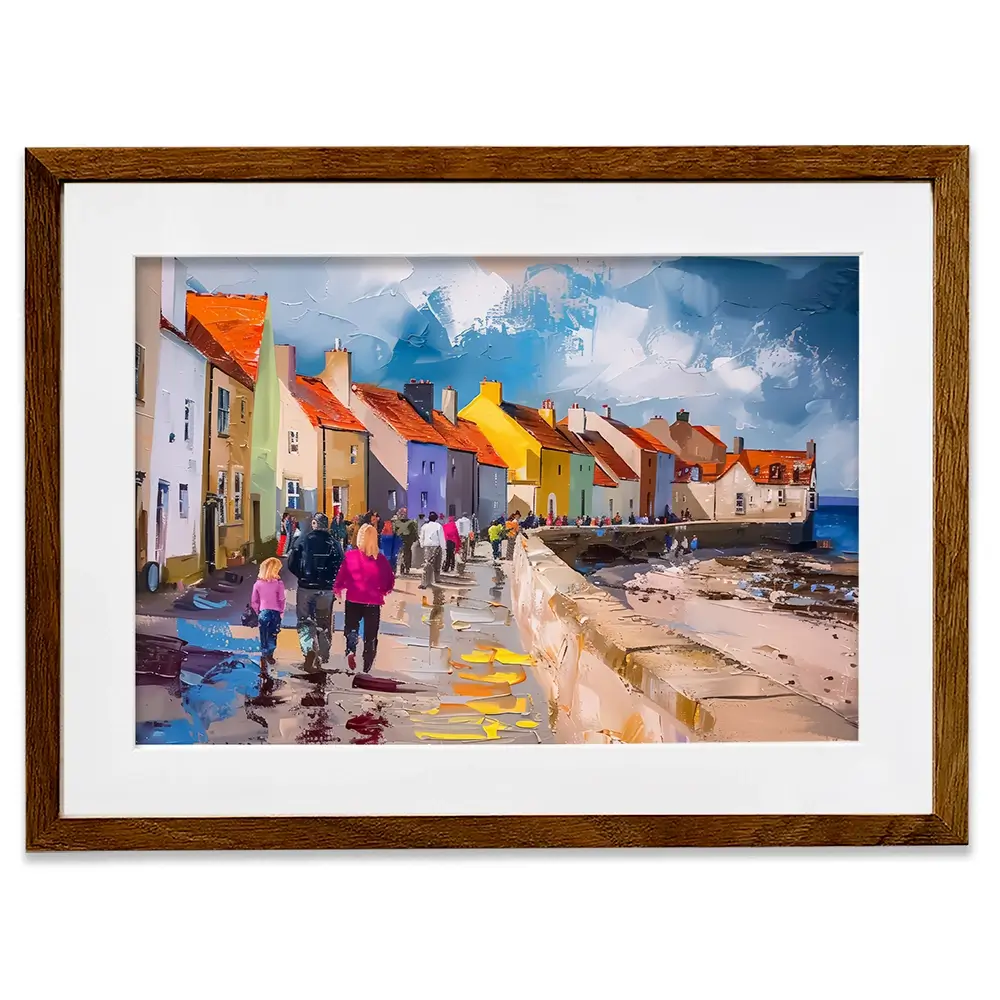 Coastal Path Framed Art Print Coastal Path Framed Art Print wall art product David Alexander Elder