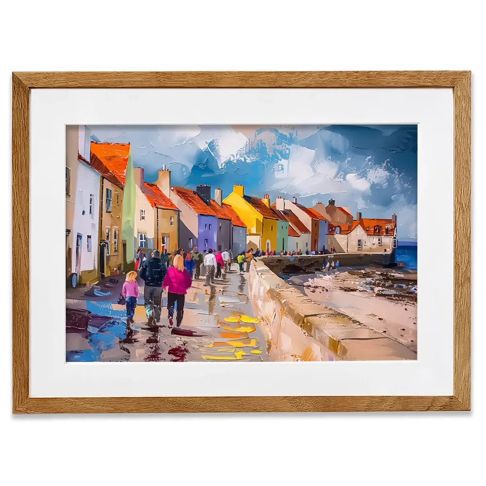 Coastal Path Framed Art Print Coastal Path Framed Art Print wall art product David Alexander Elder