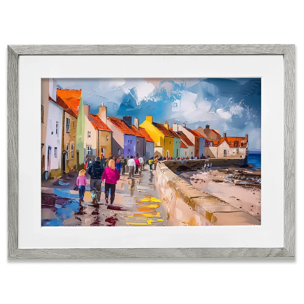 Coastal Path Framed Art Print Coastal Path Framed Art Print wall art product David Alexander Elder