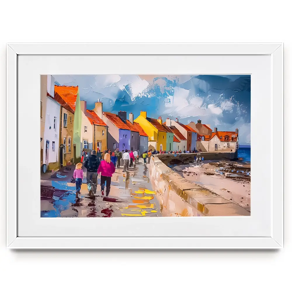 Coastal Path Framed Art Print Coastal Path Framed Art Print wall art product David Alexander Elder