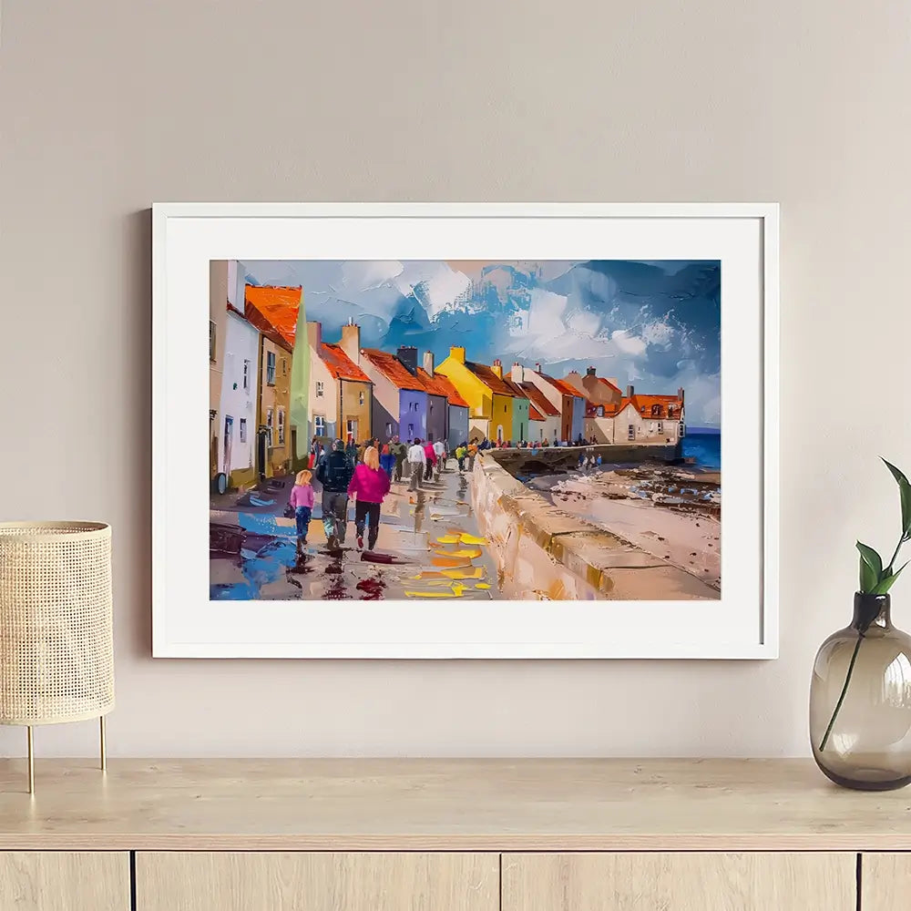 Coastal Path Framed Art Print Coastal Path Framed Art Print wall art product David Alexander Elder