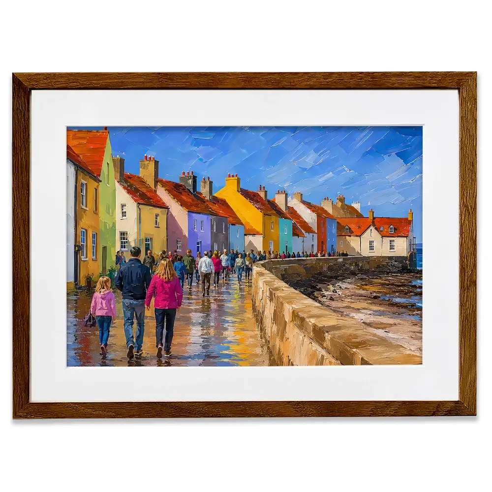 Coastal Path Framed Art Print Coastal Path Framed Art Print wall art product David Alexander Elder
