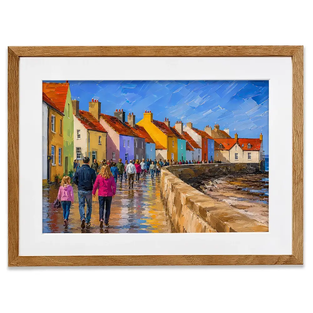 Coastal Path Framed Art Print Coastal Path Framed Art Print wall art product David Alexander Elder