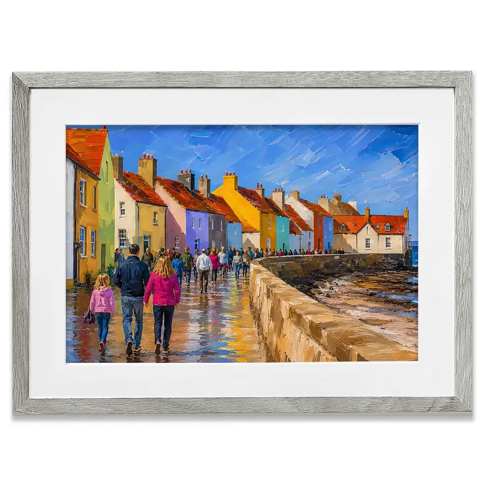 Coastal Path Framed Art Print Coastal Path Framed Art Print wall art product David Alexander Elder