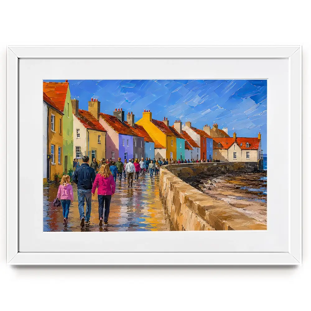 Coastal Path Framed Art Print Coastal Path Framed Art Print wall art product David Alexander Elder