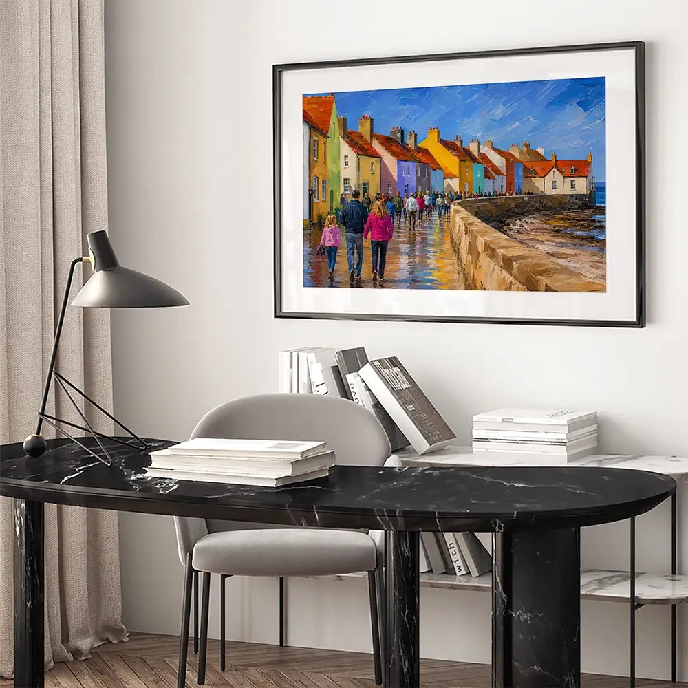 Coastal Path Framed Art Print Coastal Path Framed Art Print wall art product David Alexander Elder