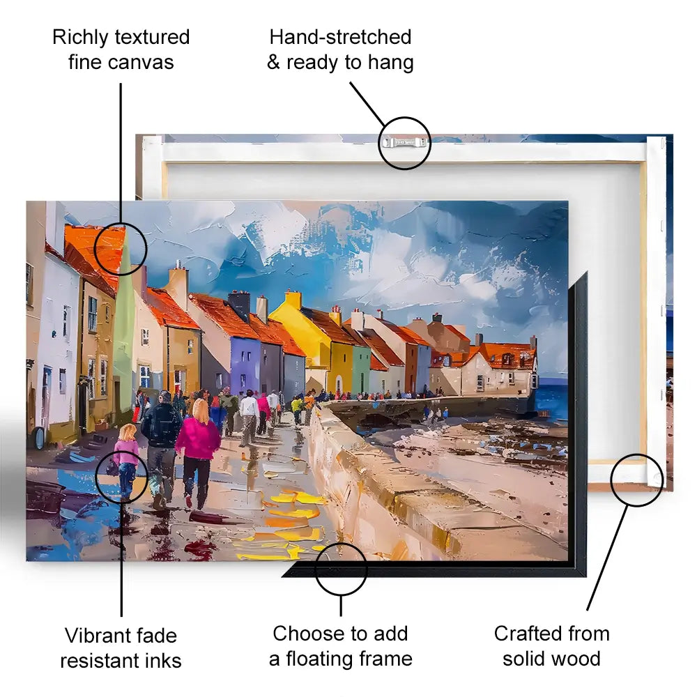 Coastal Path Oversized Canvas Print Coastal Path Oversized Canvas Print wall art product David Alexander Elder