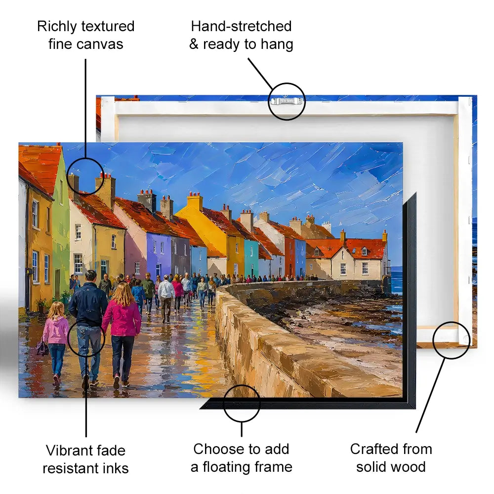 Coastal Path Oversized Canvas Print Coastal Path Oversized Canvas Print wall art product David Alexander Elder