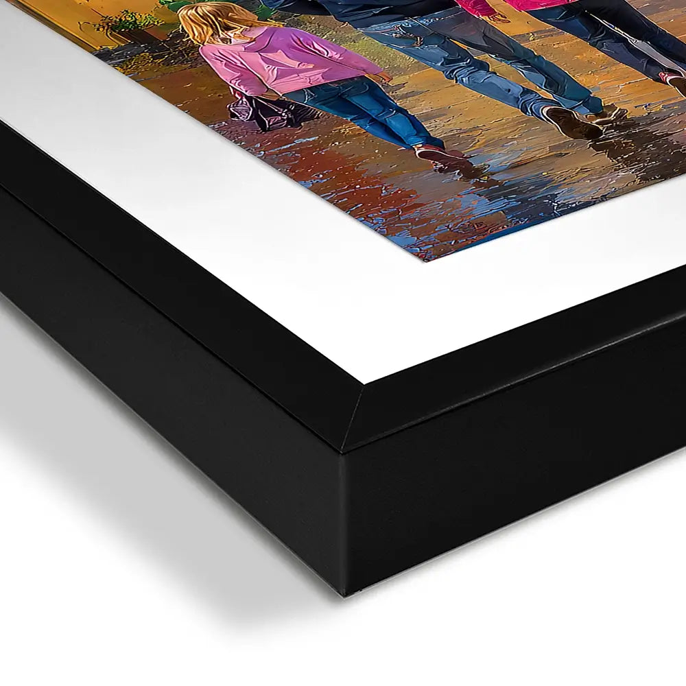 Coastal Path Square Framed Art Print Coastal Path Square Framed Art Print wall art product Art Print Shop