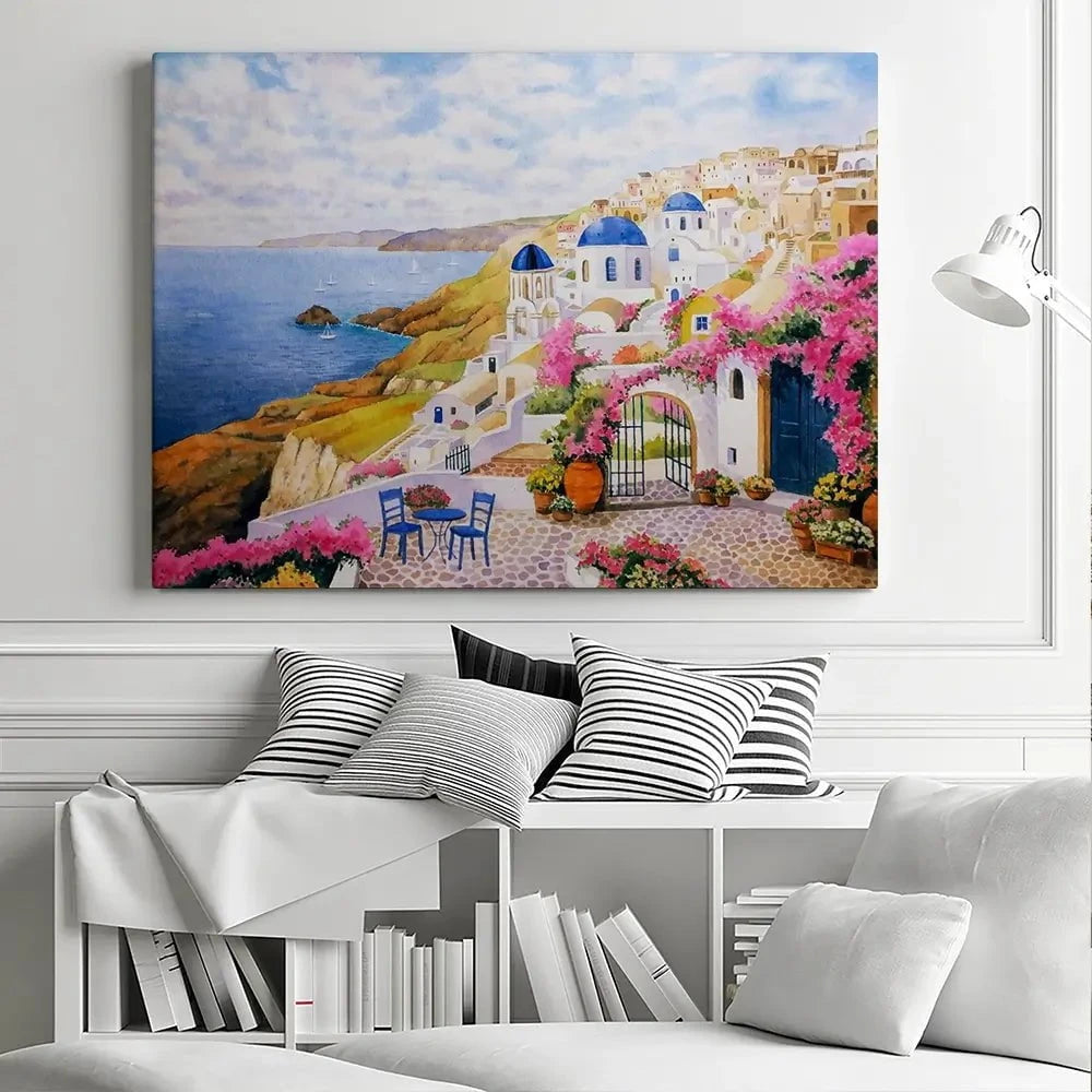 Coastal Scene Canvas Print Coastal Scene Canvas Print wall art product Tinna widianti / Shutterstock