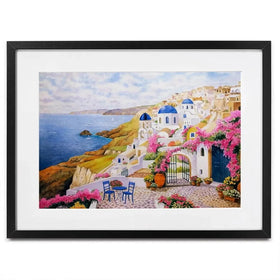 Coastal Scene Framed Art Print Coastal Scene Framed Art Print wall art product Tinna widianti / Shutterstock