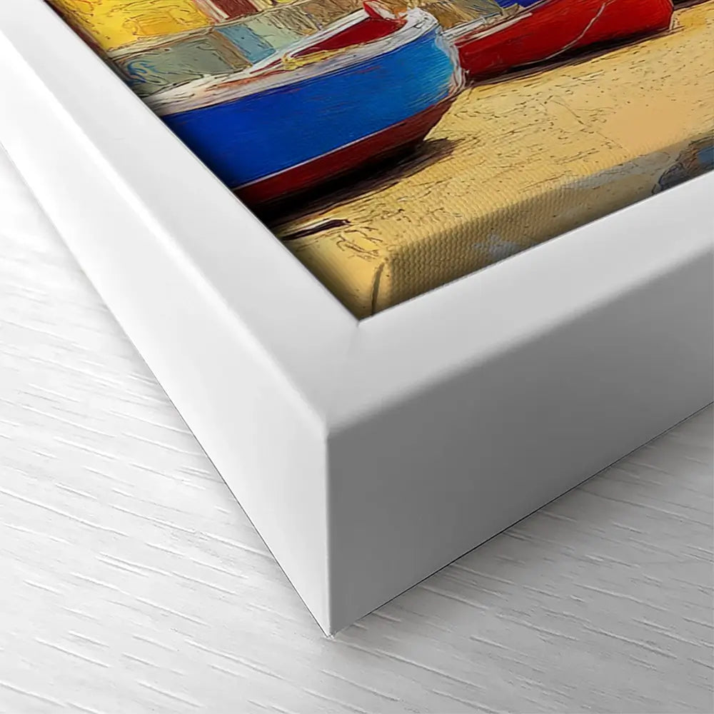 Coastal Town Oversized Canvas Print Coastal Town Oversized Canvas Print wall art product Art Print Shop