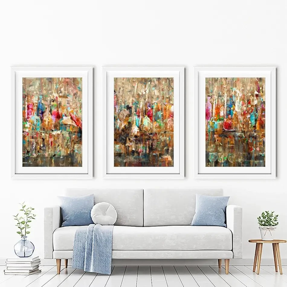Cocktail Bar Framed Art Print Trio Cocktail Bar Framed Art Print Trio wall art product Studio Paint-Ing