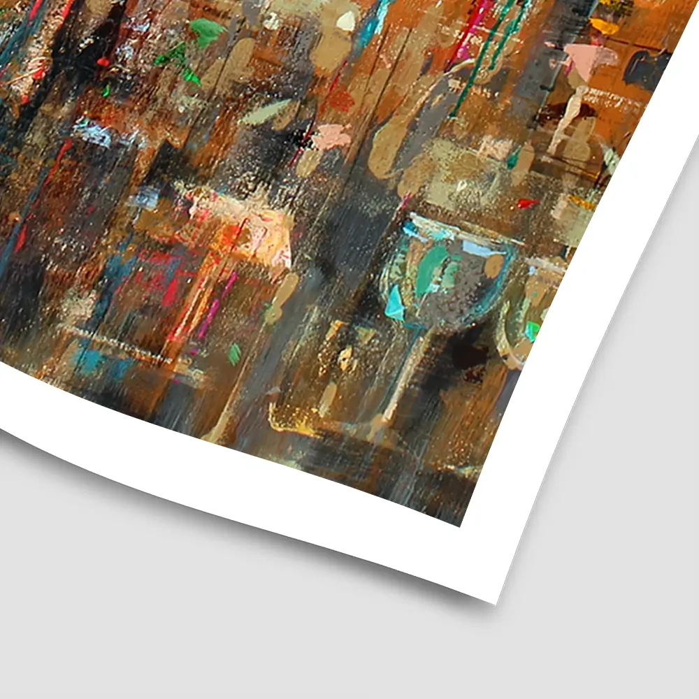 Cocktail Bar Square Art Print Cocktail Bar Square Art Print wall art product Studio Paint-Ing