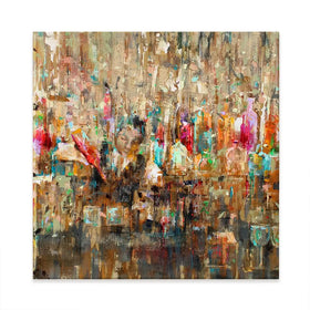 Cocktail Bar Square Canvas Print Cocktail Bar Square Canvas Print wall art product Studio Paint-Ing