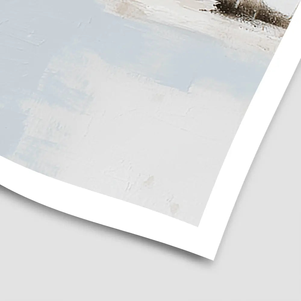 Coconut Palms Lagoon Art Print Coconut Palms Lagoon Art Print wall art product Chromatic Storm Studio